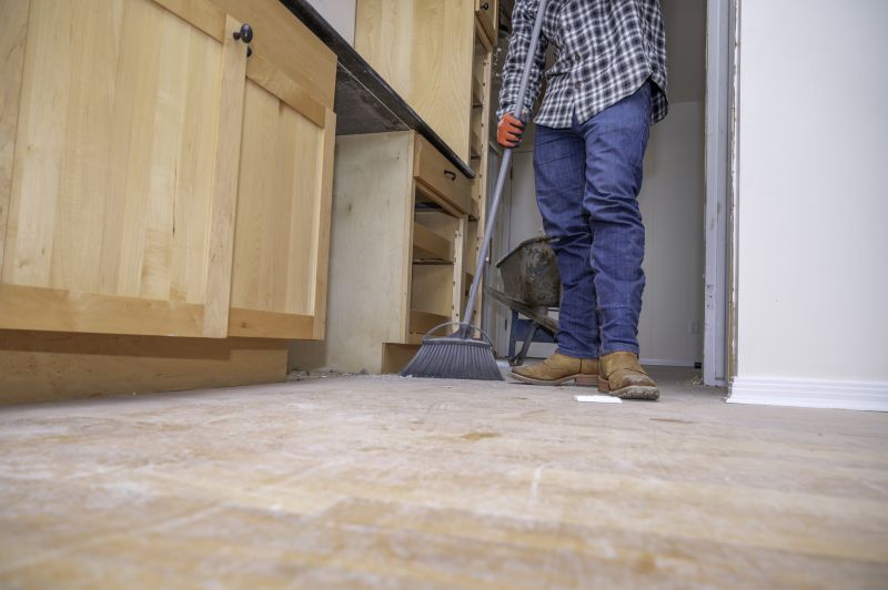 Cleaning Kitchen
